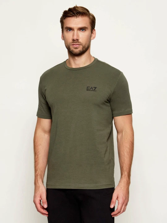 Zdjęcie produktu EA7 T-shirt | Regular Fit oliwkowy