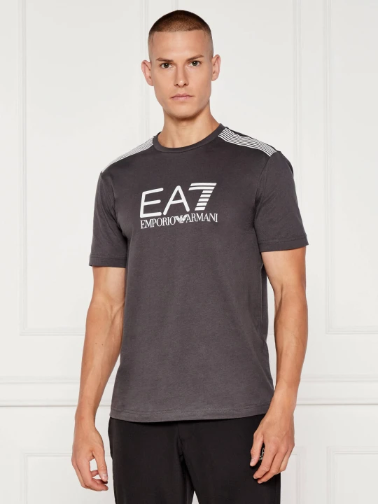 Zdjęcie produktu EA7 T-shirt | Regular Fit grafitowy