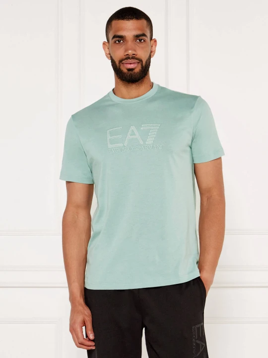 Zdjęcie produktu EA7 T-shirt | Regular Fit miętowy