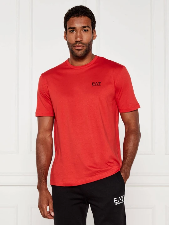 Zdjęcie produktu EA7 T-shirt | Regular Fit czerwony