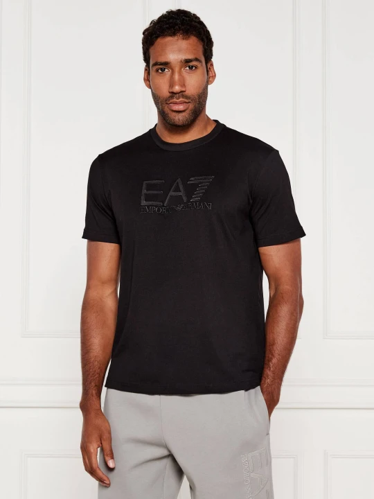 Zdjęcie produktu EA7 T-shirt | Regular Fit czarny