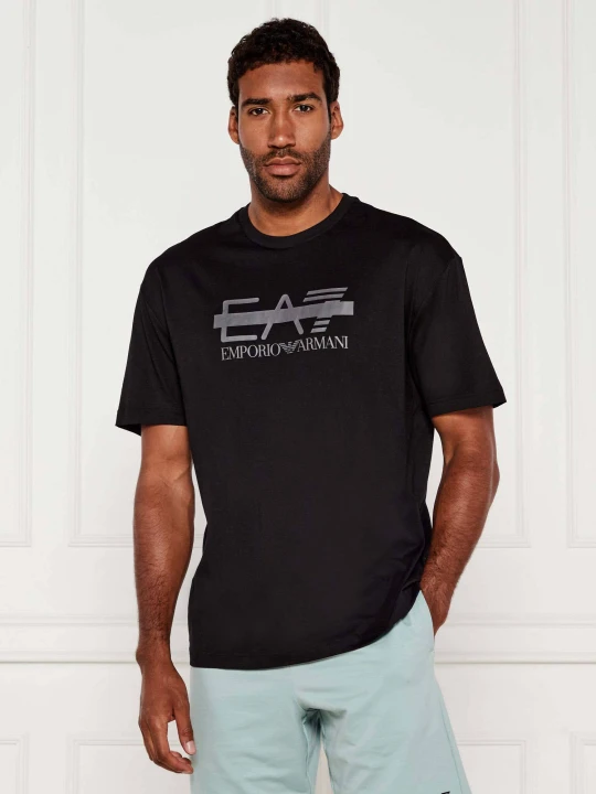 Zdjęcie produktu EA7 T-shirt | Regular Fit czarny
