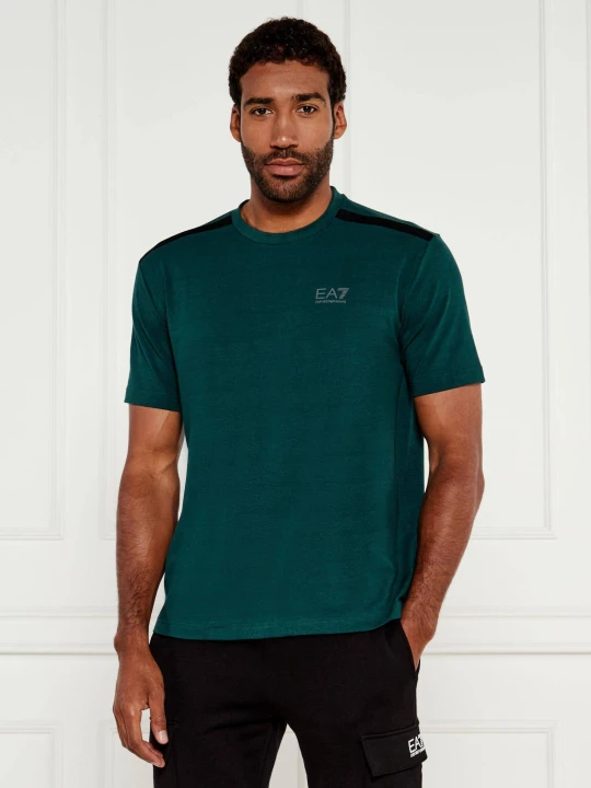 Zdjęcie produktu EA7 T-shirt | Regular Fit zielony