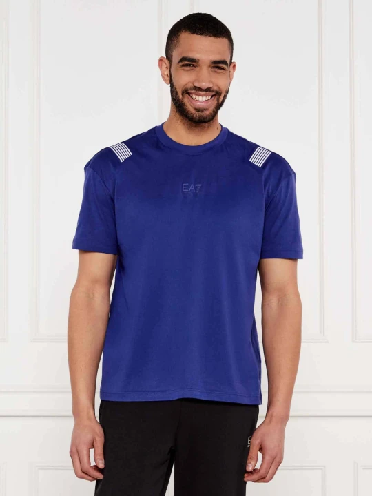 Zdjęcie produktu EA7 T-shirt | Regular Fit chabrowy