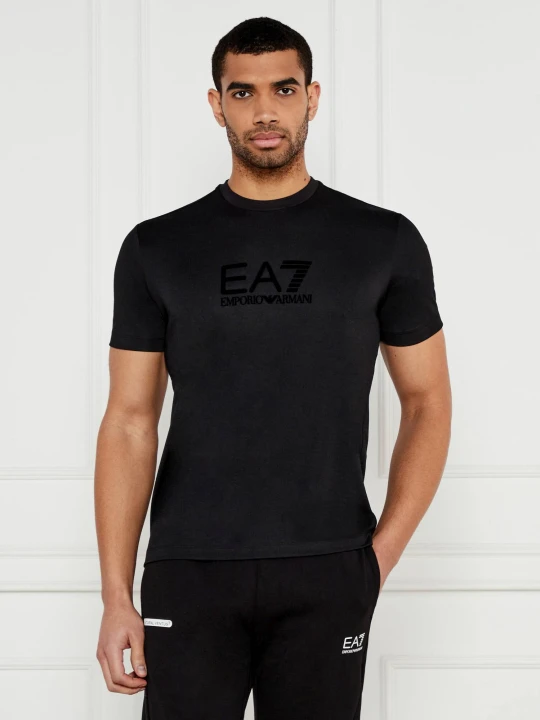 Zdjęcie produktu EA7 T-shirt | Regular Fit czarny