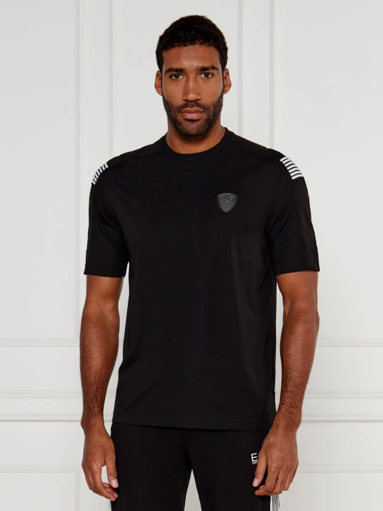 Zdjęcie produktu EA7 T-shirt | Regular Fit czarny