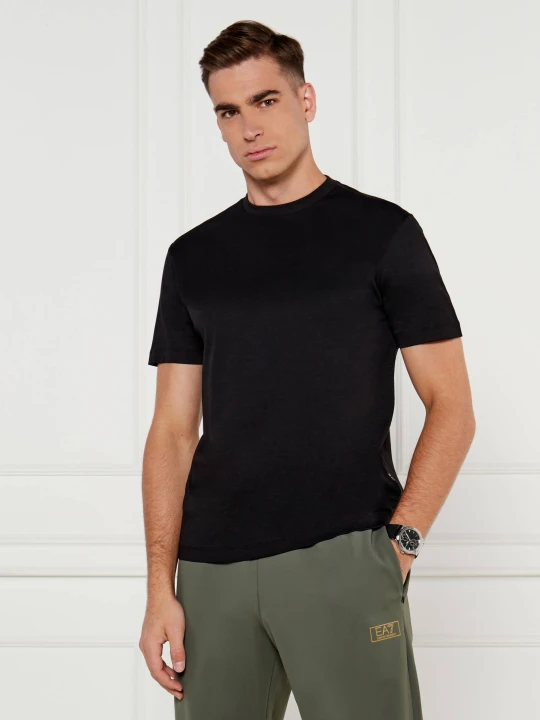 Zdjęcie produktu EA7 T-shirt | Regular Fit czarny