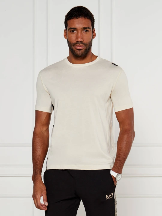 Zdjęcie produktu EA7 T-shirt | Regular Fit beżowy