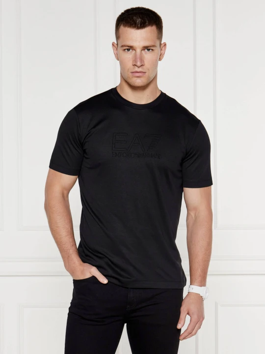 Zdjęcie produktu EA7 T-shirt | Regular Fit czarny
