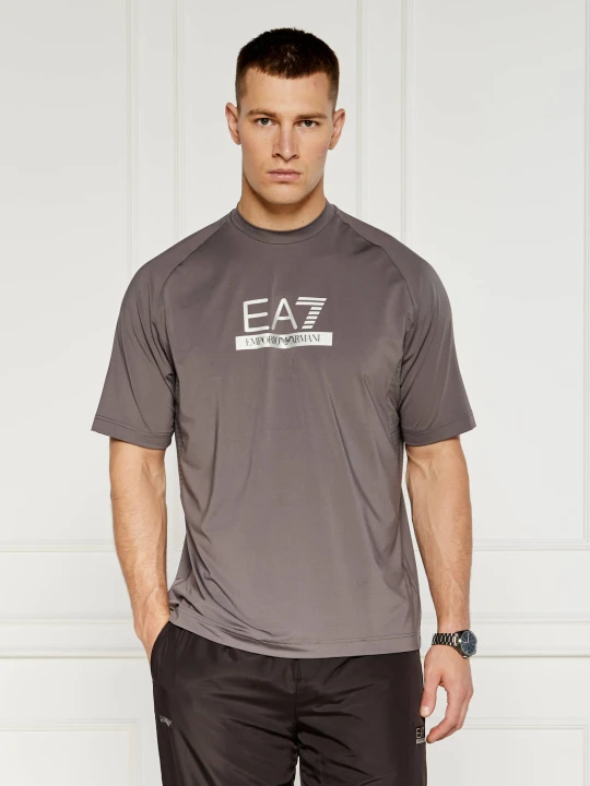 Zdjęcie produktu EA7 T-shirt | Regular Fit popielaty