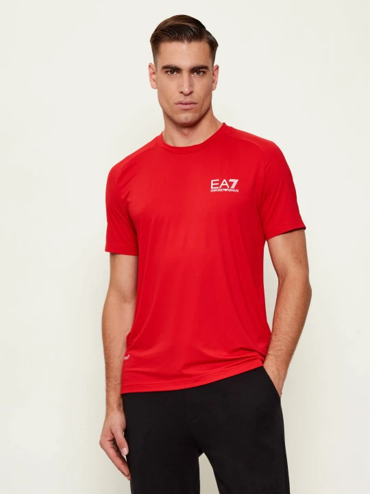 Zdjęcie produktu EA7 T-shirt | Regular Fit czerwony