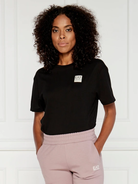 Zdjęcie produktu EA7 T-shirt | Regular Fit czarny