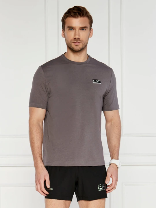 Zdjęcie produktu EA7 T-shirt | Regular Fit grafitowy