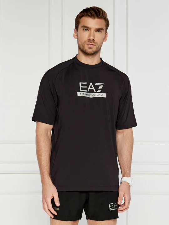 Zdjęcie produktu EA7 T-shirt | Regular Fit czarny