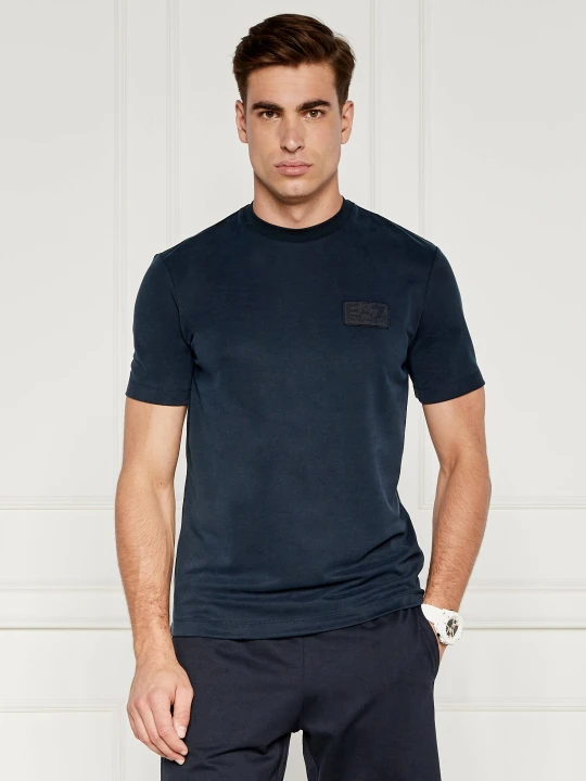 Zdjęcie produktu EA7 T-shirt | Regular Fit granatowy