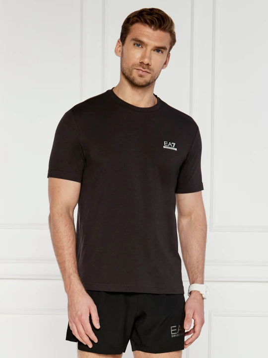 Zdjęcie produktu EA7 T-shirt | Regular Fit czarny