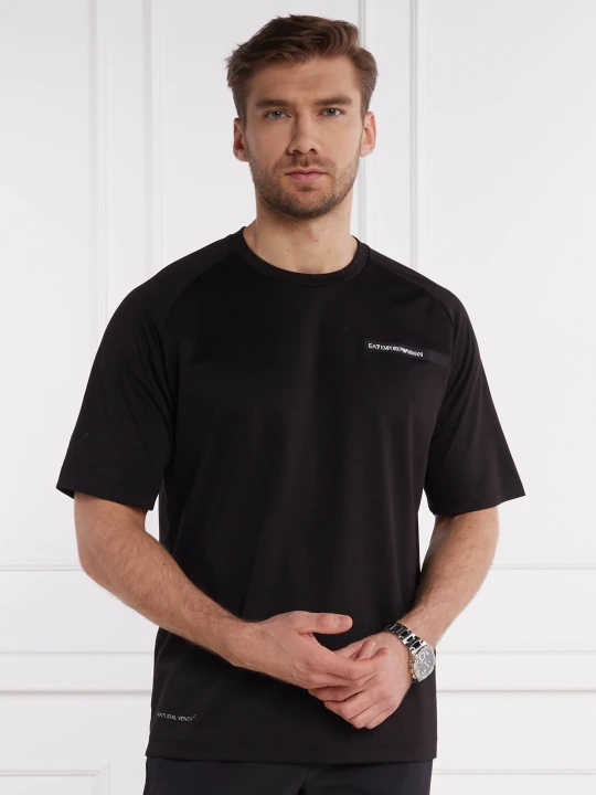 Zdjęcie produktu EA7 T-shirt | Regular Fit czarny