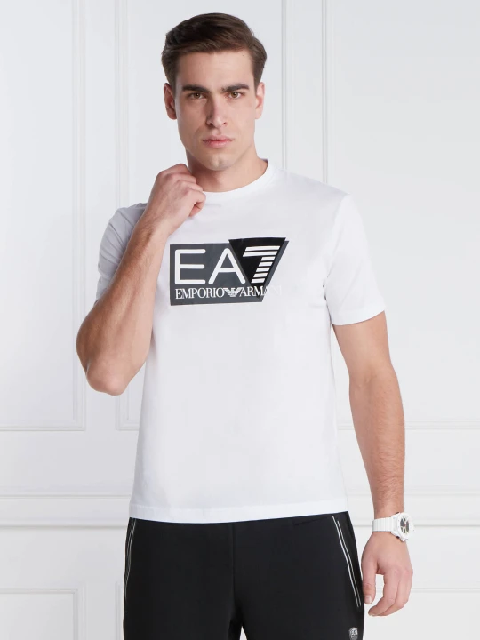 Zdjęcie produktu EA7 T-shirt | Regular Fit biały