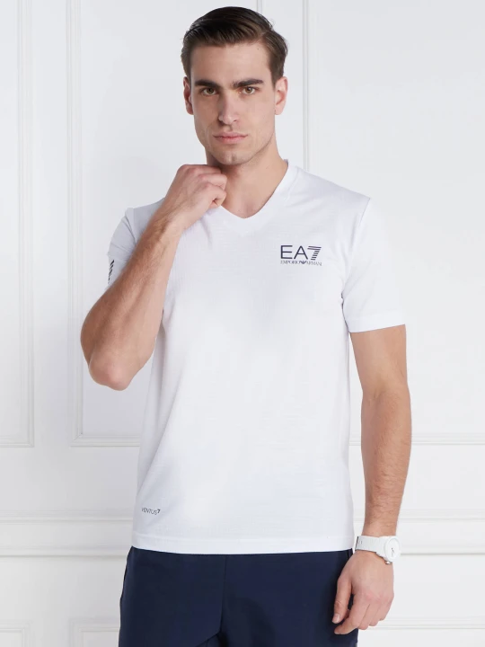 Zdjęcie produktu EA7 T-shirt | Regular Fit biały