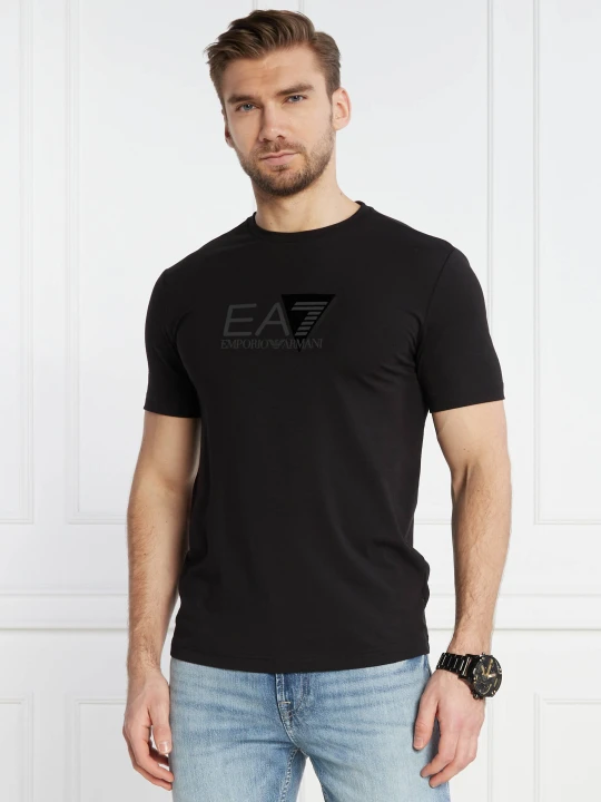 Zdjęcie produktu EA7 T-shirt | Regular Fit czarny