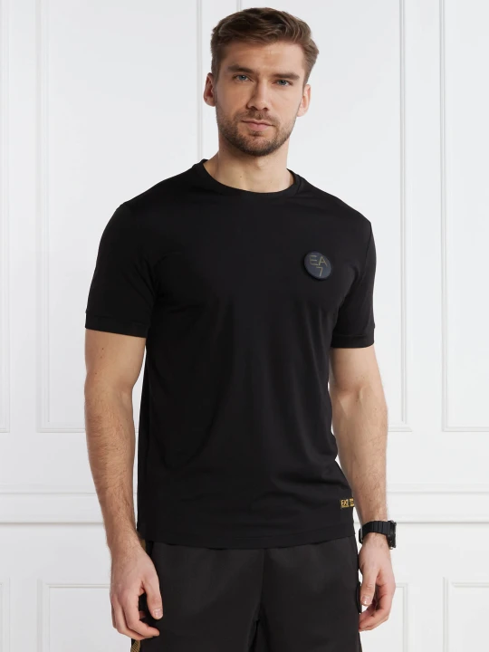 Zdjęcie produktu EA7 T-shirt | Regular Fit czarny