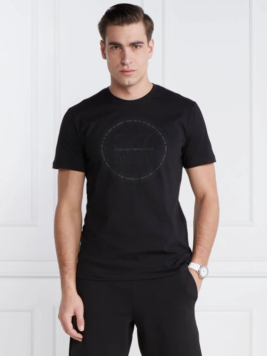 Zdjęcie produktu EA7 T-shirt | Regular Fit czarny