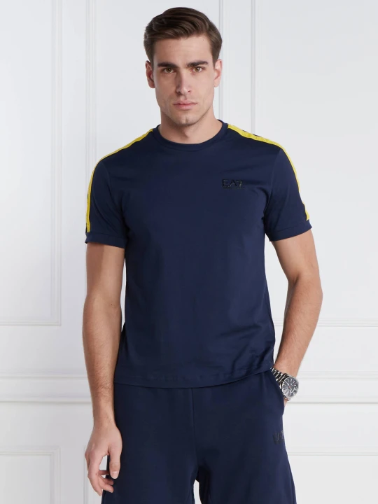 Zdjęcie produktu EA7 T-shirt | Regular Fit granatowy