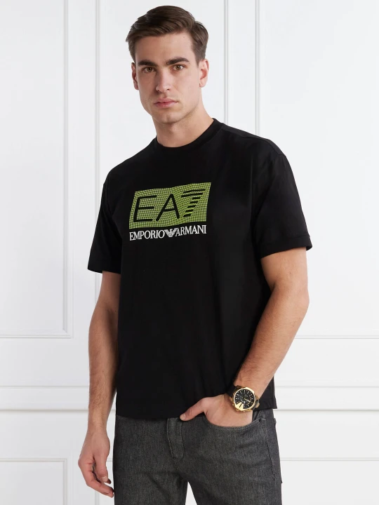 Zdjęcie produktu EA7 T-shirt | Regular Fit czarny