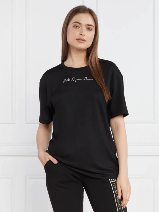 Zdjęcie produktu EA7 T-shirt | Regular Fit czarny