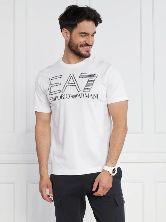 Zdjęcie produktu EA7 T-shirt | Regular Fit biały