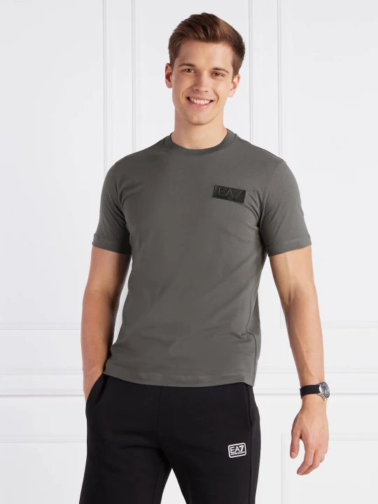 Zdjęcie produktu EA7 T-shirt | Regular Fit grafitowy