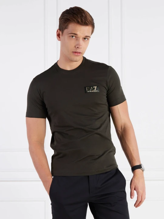 Zdjęcie produktu EA7 T-shirt | Regular Fit zielony