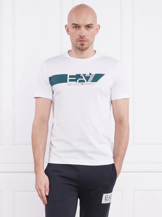 Zdjęcie produktu EA7 T-shirt | Regular Fit biały