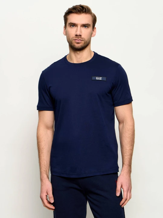 Zdjęcie produktu EA7 T-shirt | Regular Fit granatowy