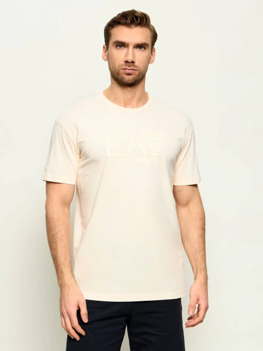 Zdjęcie produktu EA7 T-shirt | Regular Fit brzoskwiniowy