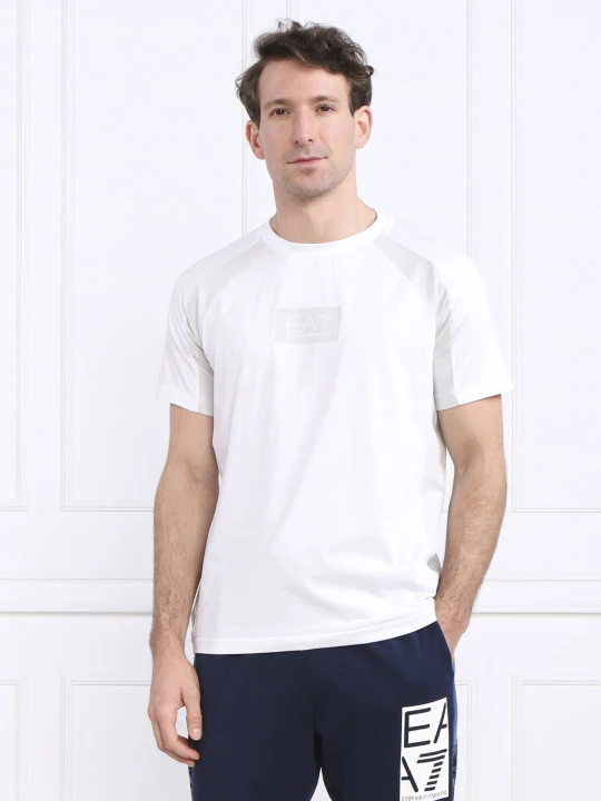 Zdjęcie produktu EA7 T-shirt | Regular Fit biały