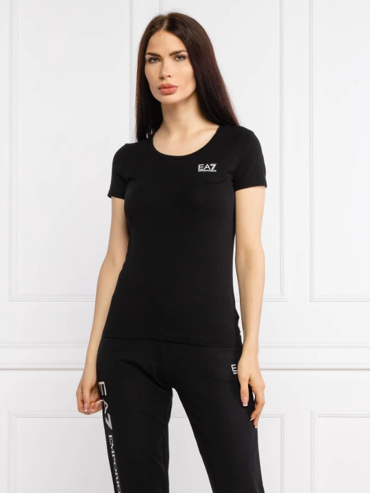 Zdjęcie produktu EA7 T-shirt | Regular Fit czarny