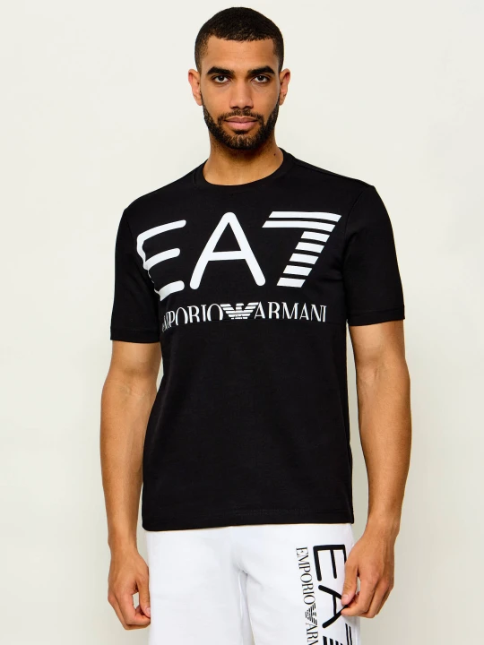 Zdjęcie produktu EA7 T-shirt | Regular Fit czarny