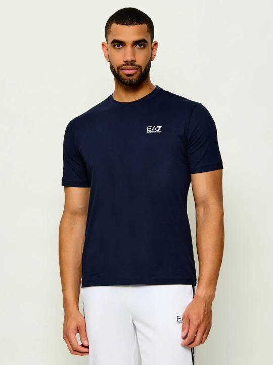 Zdjęcie produktu EA7 T-shirt | Regular Fit granatowy