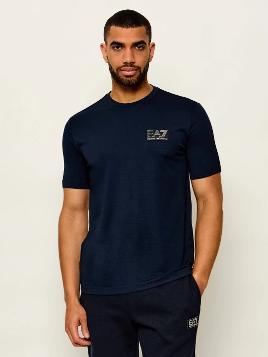 Zdjęcie produktu EA7 T-shirt | Regular Fit granatowy