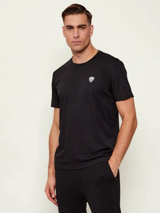 Zdjęcie produktu EA7 T-shirt | Regular Fit czarny