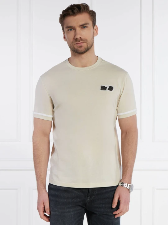Zdjęcie produktu EA7 T-shirt | Regular Fit beżowy