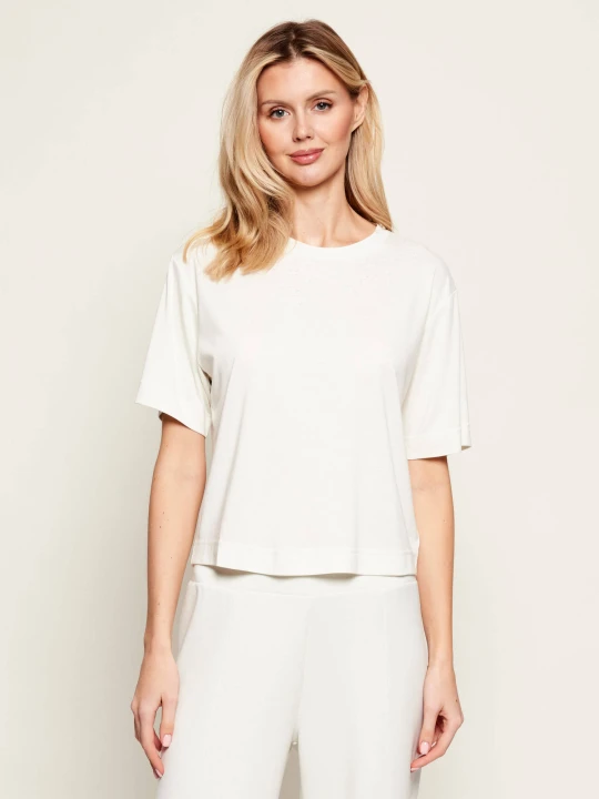 Zdjęcie produktu EA7 T-shirt | Relaxed fit ecru
