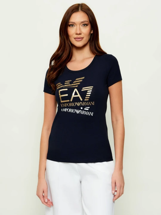 Zdjęcie produktu EA7 T-shirt | Slim Fit granatowy
