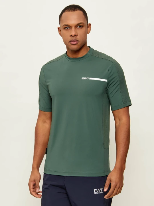 Zdjęcie produktu EA7 T-shirt | Slim Fit zielony