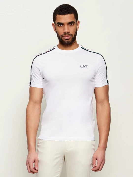 Zdjęcie produktu EA7 T-shirt | Slim Fit biały