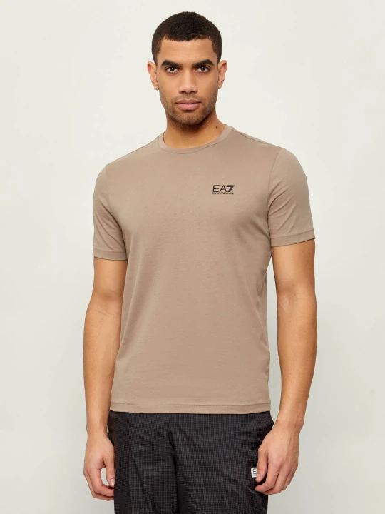 Zdjęcie produktu EA7 T-shirt | Slim Fit beżowy