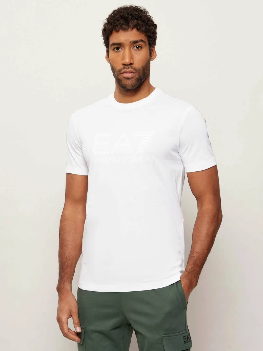 Zdjęcie produktu EA7 T-shirt | Slim Fit biały