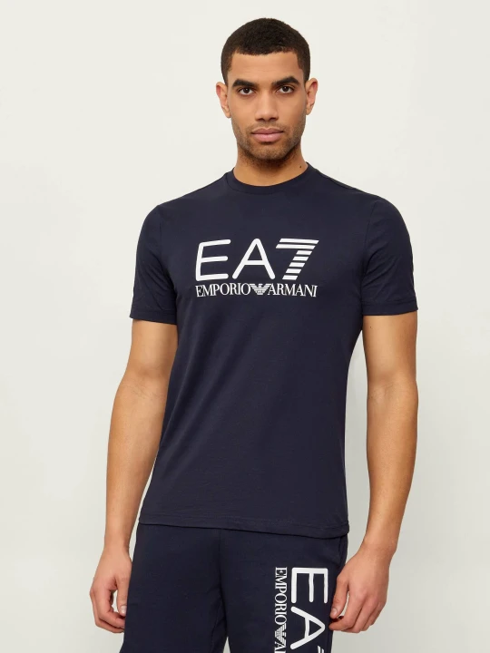 Zdjęcie produktu EA7 T-shirt | Slim Fit granatowy
