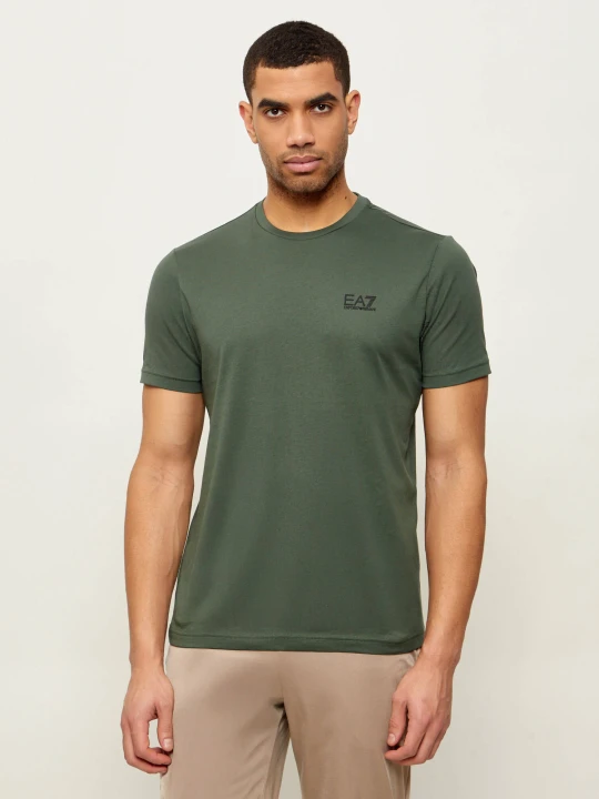 Zdjęcie produktu EA7 T-shirt | Slim Fit oliwkowy